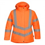 Portwest LW74 Women's Hiviz Winter Jacket