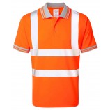 PULSAR PR176 Rail Spec Short Sleeve Hi-viz Polo Shirt