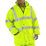 B-Seen Lined Breathable Hi-Viz Jacket 