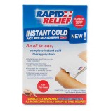 Rapid Aid RA11357 Instant Cold Pack C/W Self Adhering Wrap 5"X9" Retail Box