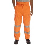 B-Seen Rail Spec Work Trousers Hi Viz% 