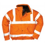 Portwest RT32 Hi-Vis Bomber Jacket GO/RT