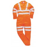 Portwest RT42 Hi-Vis Poly-cotton Coverall GO/RT