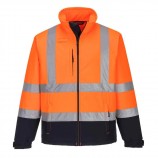 Portwest Hi-Vis Contrast Softshell (3L%2 