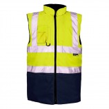 Supertouch H109 Yellow/Navy 2 Tone Bodywarmer