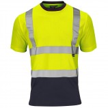 Supertouch H138Hi-Vis 2 Tone Yellow T-Shirt