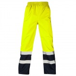 Supertouch H128Hi Vis Orange 2 Tone Overtrousers