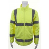 B-Seen SS20471 Soft Shell Jacket Sat Yellow