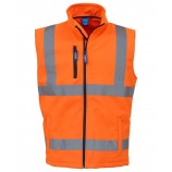 Yoko YK050 Hi-vis softshell gilet (HV006)